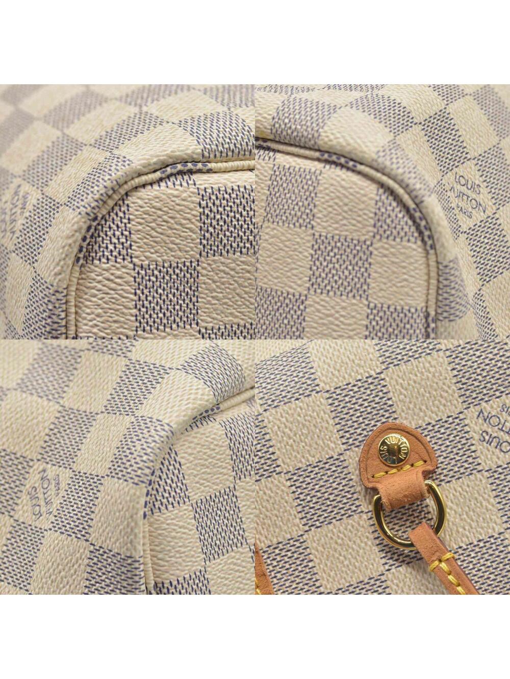 2019 Louis Vuitton Damier Azur Neverfull MM Ballerine AR4109 - Picture 3 of 15